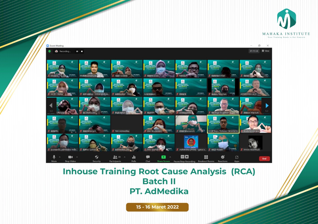 In House Training Root Cause Analysis (RCA) Batch II. PT AdMedika (15-16 Maret 2022) (1)