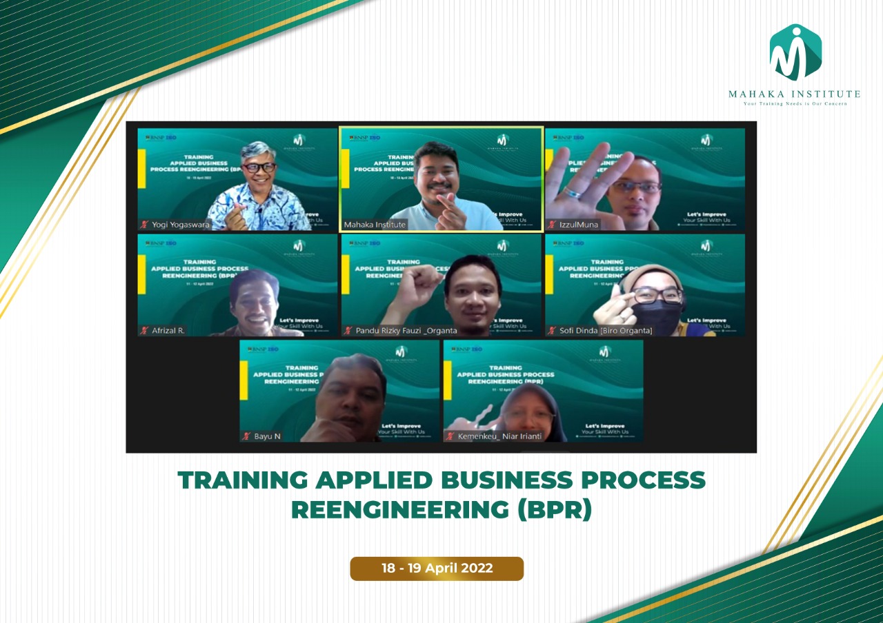 Pelatihan Applied Business Process Reengineering (BPR) (11-12 April 2022) 2