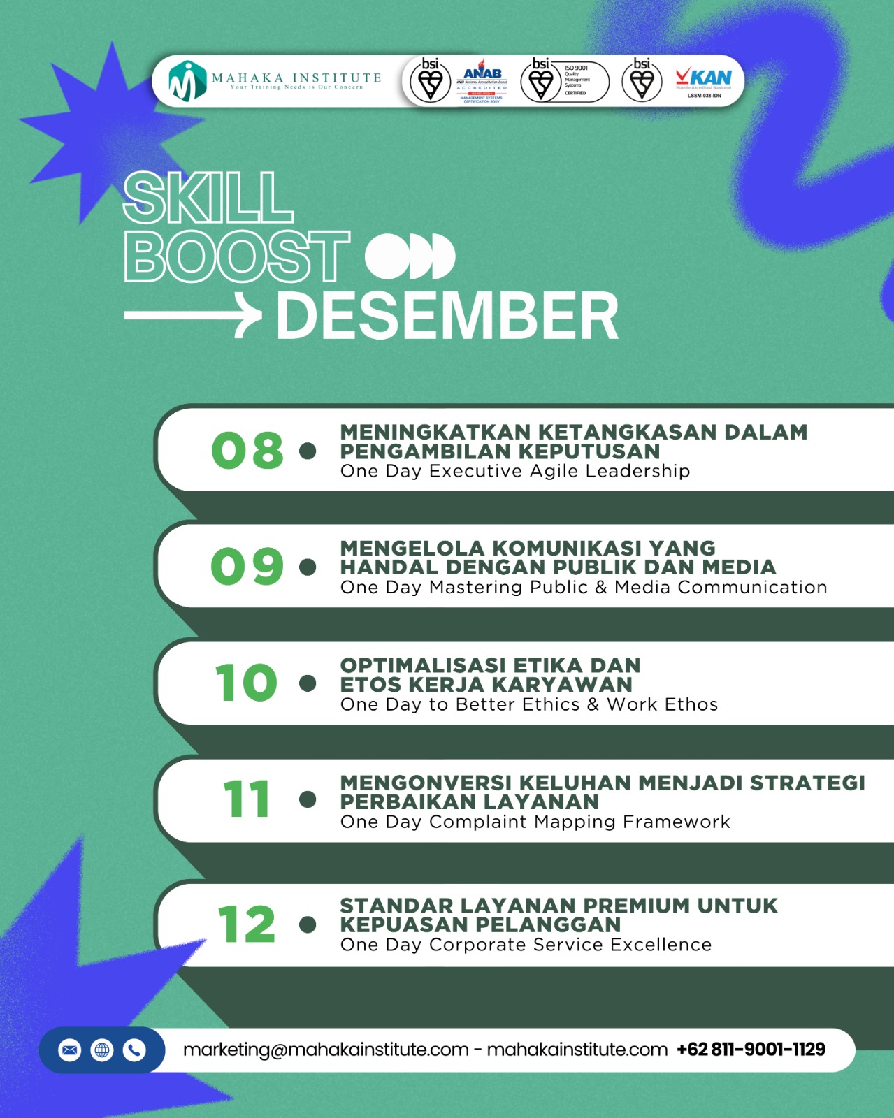 Skill Boost Desember Mahaka Institute