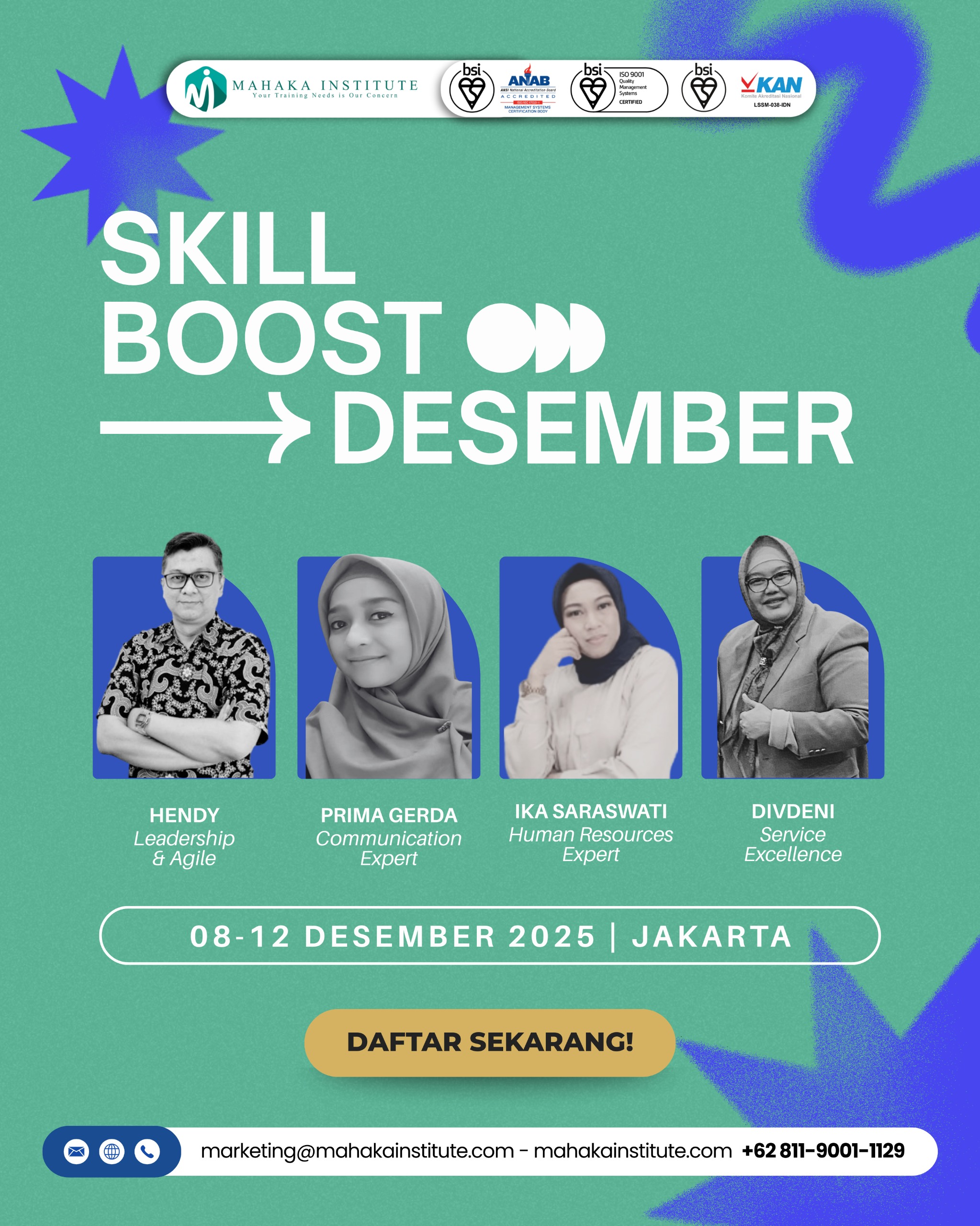 Skill Boost Desember Mahaka Institute